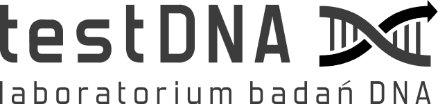 testDNA laboratorium badań DNA logo