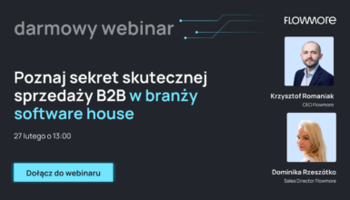 Skuteczna sprzedaż B2B w&nbsp;branży software house