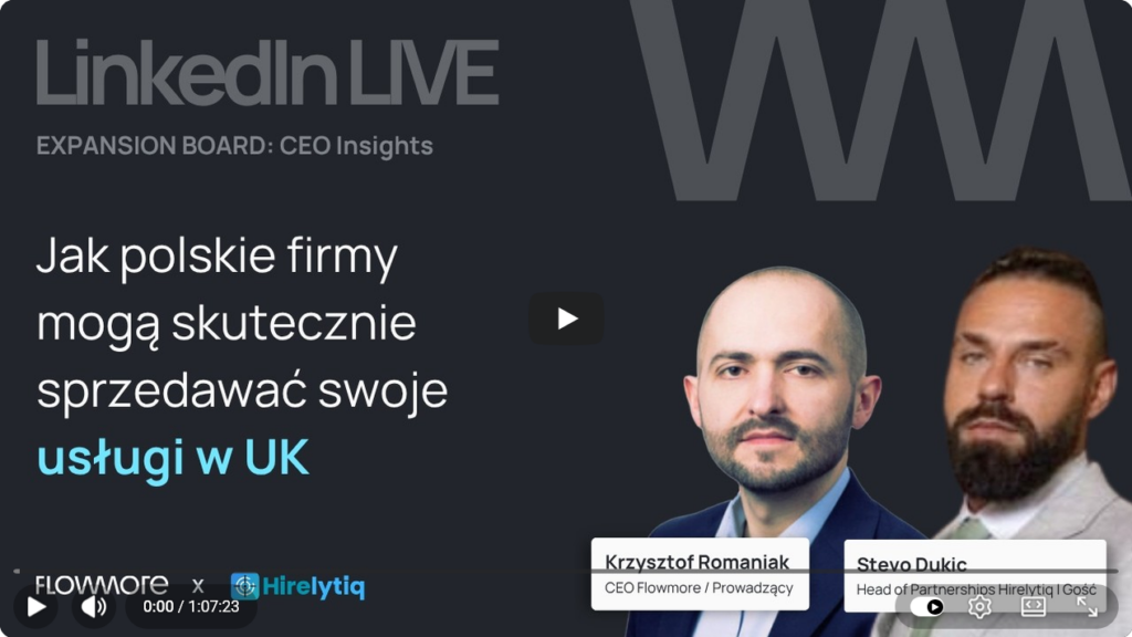 sprzedaż usług b2b w wielkiej brytanii - webinar